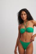 NA-KD Swimwear Bikinitrosa med tunt band - Green