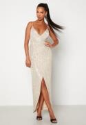 Bubbleroom Occasion Charlotte Sequin Gown Champagne 46