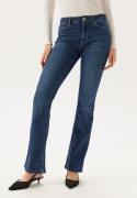 ONLY Blush Mid Flared Denim Dark Blue Denim XS/30