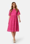 Happy Holly Mandie lace dress Cerise 34