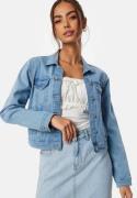 Happy Holly Stretch Denim Jacket Light blue 36