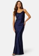 Bubbleroom Occasion Mercie Waterfall Gown Dark blue 48