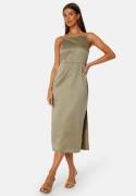 Bubbleroom Occasion Ortiza Satin Dress Olive green 44