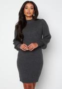 ONLY Onlkatia L/S Dress Knit Dark Grey Melange M