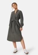 BUBBLEROOM Shaima Cargo Shirt Dress Khaki green S