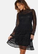 YAS Alberta LS New Lace Dress Black S