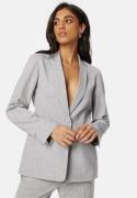 BUBBLEROOM Shelley Blazer Light grey melange 44