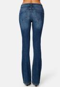 ONLY Blush Mid Flared Denim Dark Blue Denim XS/32