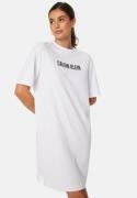 Calvin Klein S/S Nightshirt 100 WHITE L