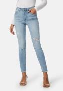 ONLY Onlblush Mid Skinny Ankle Denim Light Medium Blue De S/32