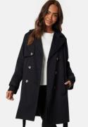 Happy Holly Pamela Trench Coat Black 52/54