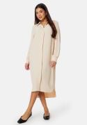 BUBBLEROOM Matilde Shirt Dress Light beige 2XL