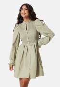 ONLY Onlida Aspen Smock Dress Fog XS