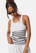 ONLY Onlkenya Stripe Tank Top Bright White M