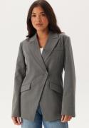 BUBBLEROOM Single Button Blazer Dark grey 38