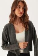 VILA Viluna L/S CARDIGAN  Dark Grey Melange M