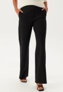 BUBBLEROOM Soft Suit Wide Trousers Black/Striped XL