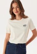 GANT Reg Small Graphic Ss T-shirt Cream XXL