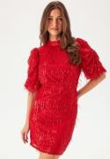 YAS Yaselza 2/4 DRESS  Racing Red XL