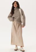 BUBBLEROOM Structured Maxi Skirt Nougat L