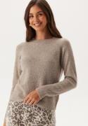 VERO MODA Vmdoffy LS O-Neck Blouse Moon Rock Detail:Melange XS