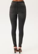 BUBBLEROOM High Full length Superstretch Jeans Dark grey 34