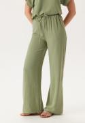 VILA Vijosa Hw Wide Pants - Noos Oil Green 40