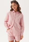 TOMMY JEANS Tjw Rlx Linen Shirt Th3 Precious Pink/STRIPE M