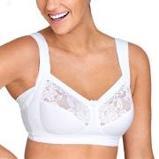 Miss Mary Lovely Lace Support Soft Bra BH Vit F 100 Dam