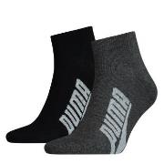 Puma Strumpor 2P Lifestyle Quarter Sock Svart Strl 39/42