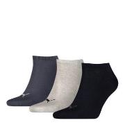 Puma Strumpor 3P Sneaker Socks Marin/Grå Strl 43/46