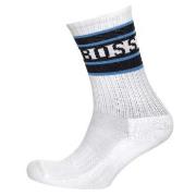 BOSS Strumpor QS Rib Stripe Sock Vit Strl 39/42 Herr