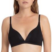 Calida BH Cate Triangle Soft-Bra Svart bomull A 75 Dam