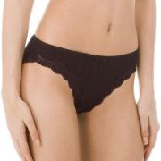 Calida Trosor Etude Toujours Regular Cut Brief Svart bomull Medium Dam