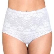 Miss Mary Jacquard And Lace Girdle Trosor Vit 58 Dam