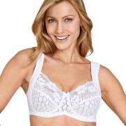 Miss Mary Jacquard And Lace Underwire Bra BH Vit B 80 Dam