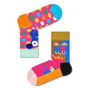 Happy socks Strumpor Rock Your Socks Friend Kids Sock Rosa Mönstrad bo...