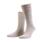 Amanda Christensen Strumpor Icon Merino Wool Sock Sand Strl 39/40