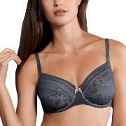 Rosa Faia BH Fleur Underwire Bra Antracit polyamid D 70 Dam