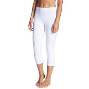 Calida Natural Comfort Capri Leggings Vit bomull Large Dam