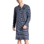 Calida Relax Streamline Nightshirt Blå bomull Medium Herr