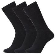 Claudio Strumpor 3P Tennis Socks Svart Strl 40/45 Herr