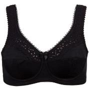 Damella BH Classic Underwire Lace Bra Svart E 80 Dam