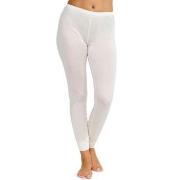 Damella Silk Leggings Elfenben silke Large Dam