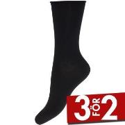 Decoy Strumpor Bamboo Thin Socks Svart Strl 37/41 Dam