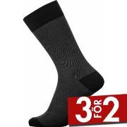 Egtved Strumpor Bamboo Sock Svart Strl 40/45 Herr