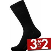 Egtved Strumpor Bamboo Socks Svart Strl 45/48 Herr