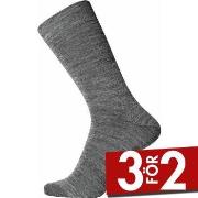 Egtved Strumpor Wool Twin Sock Grå Strl 36/41