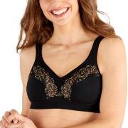 Swegmark BH Fairtrade Soft Bra Svart ekologisk bomull B 90 Dam