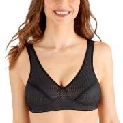 Swegmark BH Net Organic Cotton Soft Bra Svart D 95 Dam